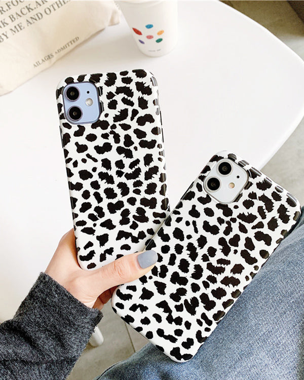 New Leopard Soft Silicone Iphone Case