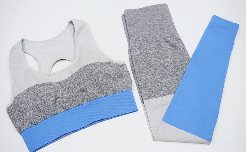 New Colorblock Seamless  Gym Sets