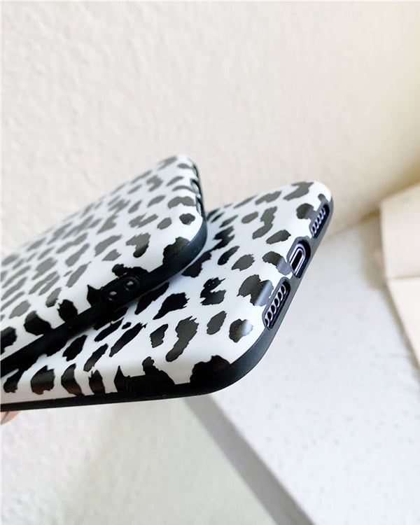 New Leopard Soft Silicone Iphone Case