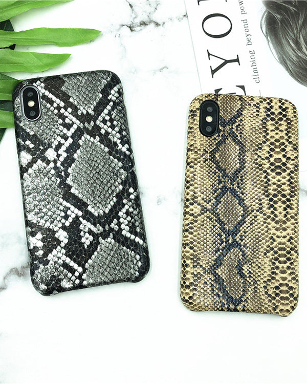 SnakeSkin Soft Silicone Iphone Case
