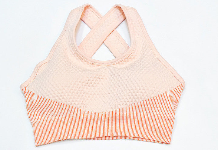 New Seamless Colorblock  Gym Sets