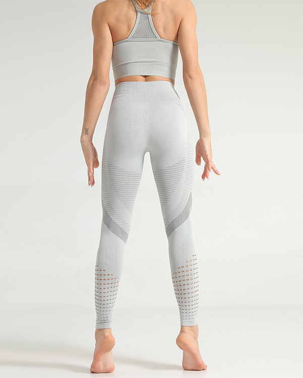 Seamless Sports Bras And Leggings Gym Sets