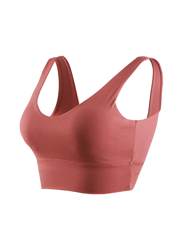 Deep V Back Sports Bras