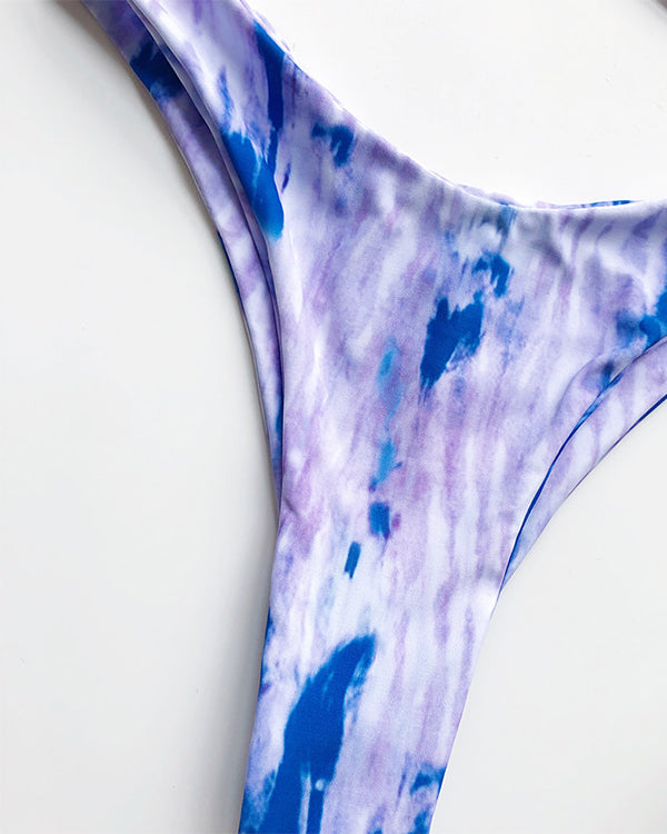 Underwire Tie Dyed Bikini Sets