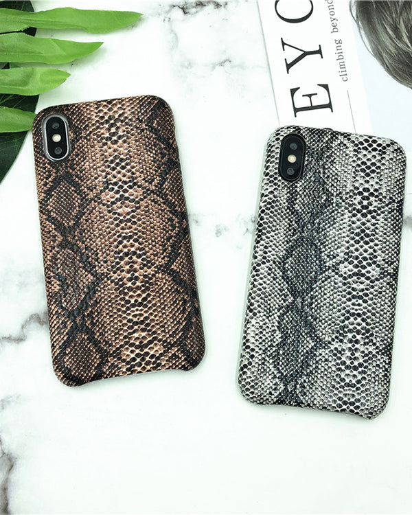 SnakeSkin Soft Silicone Iphone Case