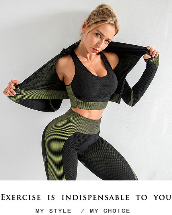 New  Cross Back ColorBlock Sports Bras