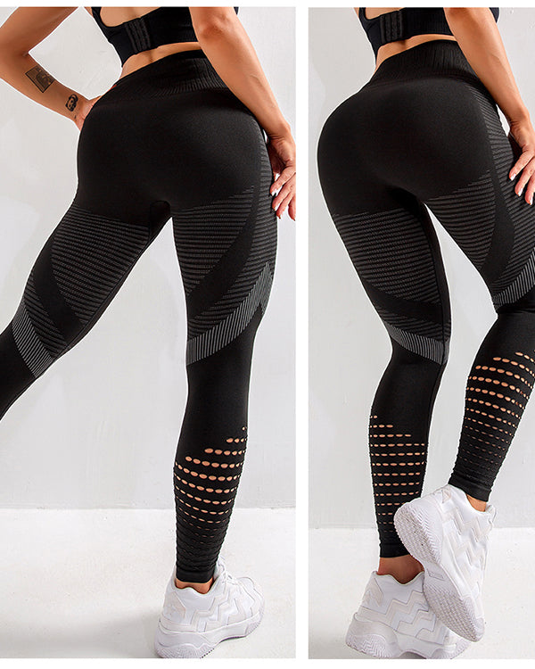 Seamless Mesh High Waisted Leggings